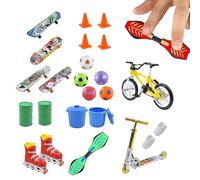 Générique Skateboard in Miniatura per Le Dita - Giochi Antistress per Il Conto Alla Rovescia Durante Il Natale,Giocattoli Di Skateboard | per Stress, per Bambini, per Feste, per Ragazzi, per Aula