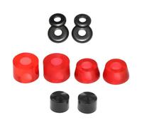 Générique Skateboard Truck Bushings - 16mm Diameter Hardware Set, Shock Pad Bracket Bushings, Street Park Downhill Trick Skating Training for Beginner Skaters and Competition Riders