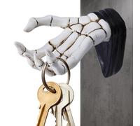 Générique Skeleton Hand Wall Mounted Key Holder Decorative Hook Rack