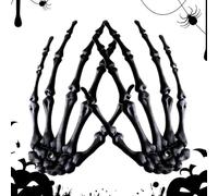 Générique Skeleton Hands Halloween Decor, Realistic Fake Arms Ornament