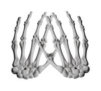Générique Skeleton Hands Halloween Decor, Realistic Fake Arms Ornament | Horror Decor Seasonal Decoration, Hangable for Porch, Windowsill, Desk, Mantel, Haunted House