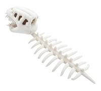 Générique Skeleton Plush Costume, Soft Headpiece Toy, 47.24in Dinosaur Hood Costume, Plush Animal Headgear, Comfortable Role Play Outfit, Soft Fabric Novelty Accessory, Kids Adults Party Cosplay Use