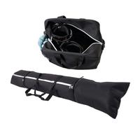 Générique Ski Gear Bag Waterproof Oxford Cloth Thick Padded Equipment Pack | Protective Storage for Skis Boots Goggles Gloves and Winter Sports Accessories, Travel and Outdoor Use