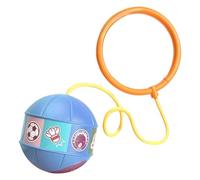 Générique Skip Ball Ankle Toy - LED Light Up Ankle Skipping Rope Ball, ABS Training Sports Game | Interactive Fitness Toy for Kids, Teens, Adults, Garden, Backyard, School and Party Use