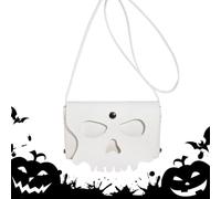 Générique Skull Purses - Women Gothic Hollow PU Leather Travel Purse