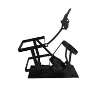 Générique Skull Wine Rack, Tabletop Whiskey Display Stand, Elegant Wine Holder Racks, Adorable Bottle Holders Organizer for Dining Room Wedding Housewarming Bar Decor, 3.15x9.06 inches