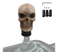 Générique Skulls Gear Shifter Knob, Automatic Gearing Shift Knob, 5.51 inches Sturdy Resin Skeleton Horror Decor for Vehicle Interior, Sedan, Truck, Minivan, Taxi, Travel, Road Trips