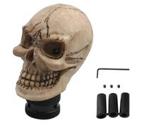 Générique Skullz Gear Shift Knob, Automatic Resin Skeleton Handle, Horror-Themed Vehicle Interior Decoration for Sedan, Truck, Minivan, Taxi, Travel Use, Road Trips, Unique Car Styling Accessory