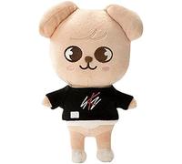 Générique Skzo Peluche Stray-K Oreiller Mignon Dessin Animé en Peluche Wolf Chan/Leebit/Dwaekki/Jiniret/Han Quokka/Bbokari/Puppym/Foxi.NY pour Fans Anniversaire Cadeau (Puppym)