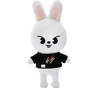 Générique Skzo Peluche Stray-K Oreiller Mignon Dessin Animé en Peluche Wolf Chan/Leebit/Dwaekki/Jiniret/Han Quokka/Bbokari/Puppym/Foxi.NY pour Fans Anniversaire Cadeau (Leebit)