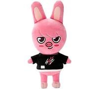 Générique Skzo Peluche Stray-K Oreiller Mignon Dessin Animé en Peluche Wolf Chan/Leebit/Dwaekki/Jiniret/Han Quokka/Bbokari/Puppym/Foxi.NY pour Fans Anniversaire Cadeau (Dwaekki)