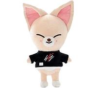 Générique Skzo Peluche Stray-K Oreiller Mignon Dessin Animé en Peluche Wolf Chan/Leebit/Dwaekki/Jiniret/Han Quokka/Bbokari/Puppym/Foxi.NY pour Fans Anniversaire Cadeau (Foxi.NY)