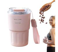 Générique Sleek Hydration Pod - Copper Lined Interior, Food Grade for Sustainable Daily Drinking, Ergonomic Grip Handle, Adventure Drinkware with Powder-Coated Finish, Insulated Liquid Carrier