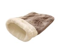 Générique Sleeping Bags Pets, Soft Plush Cat Sack, 15.75x21.65 inches, Warm Pet Bed Cave, Cozy Plush Design, Comfortable Sleeping Bag for Kittens and Puppies (Multicolor)