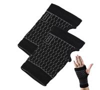 Générique Sleve de compression du poignet, attelle de poignet - Manche à tunnel carpien respirant | Gants sans doigts légers, fournitures d'entraînement pour hommes, femmes