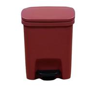 Générique Slim Trash Can - Odor Protected Lid, Rectangular Garbage Bin | Step On Trash Can System, Efficient Space Saving Waste Management Solution for Kitchen Bathroom Office Home Use