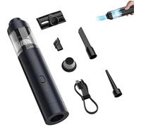 Générique Slim V8 Mate Cordless Car Vacuum High Power 13000Pa, Handheld Slim V8 Mate 4-in-1 Portable Mini Cordless Car Vacuum Cleaner, with Enhanced Dual Power, for Car&Home (Blue Grey)