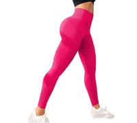Générique Slimove Resistance Band Leggings, High Waisted Butt Lifting Tummy Training Control,Anti Cellulite (Red,TG)
