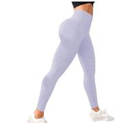 Générique Slimove Resistance Band Leggings, High Waisted Butt Lifting Tummy Training Control,Anti Cellulite (Light Purple,TG)