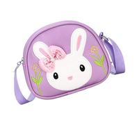 Générique Sling Bag for Girls Cute Rabbit Coin Purse with Strap | Sling Backpack Chest Shoulder Bag for Travel Outdoor Hiking Shopping Home School Girls Boys Children