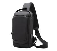 Générique Sling Bag, Waterproof Casual Shoulder Pack, Anti-Theft Travel Day Pack, 11.81x6.3x3.54 inches Large Capacity Cross Body Bag, Ideal for Fitness, Shopping, Camping, Hiking and Daily Commute