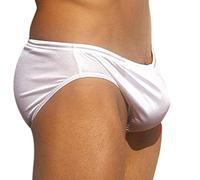 Générique Slip de Bain Homme Sexy Transparent, Maillot De Bain Homme Piscine Respirant À Séchage Rapide Poids Léger Short De Bain Taile Basse Eté String de Plage Swimming Trunk Swim Briefs Slips#7m