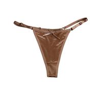 Générique Slip Grande Taille Femme Tanga Gainant Short Enceinte Large Regle Rembourrée Entrejambe Sculptant Latex Caoutchouc Une Transparente Poche Bob Ancienne Rembourrage in Simple