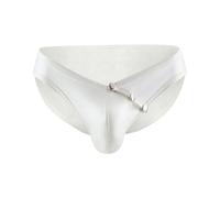 Générique Slip Homme Sexy Taille Basse, String sans Couture | Culotte String Effet Peau De Crocodile Ouverture Boutonnée Sur Le Devant Respirante Confortable Et Extensible