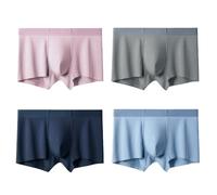 Générique Slip Homme Taille Moyenne Confortable de sous-vêtements Quatre Saisons des Hommes Respirable(L)