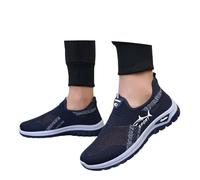 Générique Slip on Baskets Hommes sans Lacets Chaussures Outdoor Chaussures de Sport Chaussures de Course Légères Respirantes Main-Free Loisirs Chaussures de Course de Rue