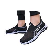 Générique Slip on Baskets Hommes sans Lacets Chaussures Outdoor Chaussures de Sport Chaussures de Course Légères Respirantes Main-Free Loisirs Chaussures de Course de Rue