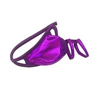 Générique Slip Tanga Homme - Culotte érotique pour Hommes Sexy Type C Ligne Pantalon Taille Basse Culotte pour Hommes jarretelle Anneau Slips Poche Poche Trou Trou T Pantalon