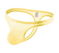 Générique Slip Triangle Taille Basse pour Homme sous-vêtements De Sport Respirant et Confortable Fins Lingerie résille Confort Soutien Optimal Haute Absorption Le