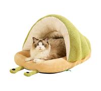 Générique Slipper Cat Bed, Cozy Dog House, Soft Hideaway Cave, Cute Creative Design, Plush Comfortable Interior, Perfect Sleeping Cuddle Spot for Cats Kittens Puppies, Indoor Pet Napping Nest