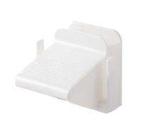 Générique Slippers Hanger, Wall Mount Organizer, Shoe Storage Rack, Compact Foldable Design, Strong Adhesive Backing, Bathroom RV Entrance Use, 4.72x4.72x4.25 inches White 1-Pack