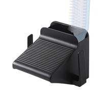 Générique Slippers Rack, Wall Shoe Organizer with Foot Pedal, Wall Mounted Shoe Hanger, 4.72x4.72x4.25 inches, Ideal for Entrance, RV, Kitchen, Bedroom and Living Room Use