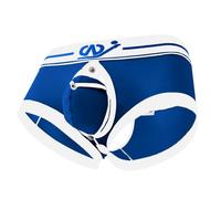 Générique Slips pour Hommes sous-vêtements pour Hommes,Slips Respirants et Confortables avec Pochette Amovible pour Un Usage Quotidien,Tissu léger et Doux l'été(Blue,XL)