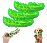 Générique Slow Feed Chew and Fetch Crocodile, Dog Slow Feeder Interactive, Alligator Dogs Chew Toy for Large, Medium & Small Dogs Teeth Cleaning Chewing Training (3Pc)