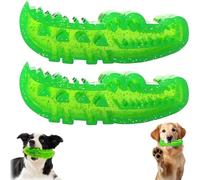 Générique Slow Feed Chew and Fetch Crocodile, Dog Slow Feeder Puzzle Toy, Alligator Dogs Chew Toy for Large, Medium & Small Dogs Teeth Cleaning, Alligator Treat Dispensing Dog Toys (2 pcs,Large)