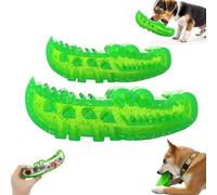 Générique Slow Feed Chew and Fetch Crocodile, Dog Slow Feeder Puzzle Toy, Alligator Dogs Chew Toy for Large, Medium & Small Dogs Teeth Cleaning (2Pcs*Mix)