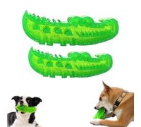 Générique Slow Feed Chew and Fetch Crocodile, Dog Slow Feeder Puzzle Toy, Alligator Treat Dispensing Dog Toys Keep Them Busy, for Large, Medium & Small Dogs Teeth Cleaning (Large+Small)