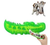 Générique Slow Feed Chew and Fetch Crocodile, Dog Slow Feeder Puzzle Toy, Alligator Treat Dispensing Dog Toys Keep Them Busy, Medium & Small Dogs Teeth Cleaning (Small)