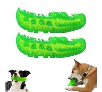 Générique Slow Feed Chew and Fetch Crocodile, Dog Slow Feeder Puzzle Toy, Alligator Treat Dispensing Dog Toys Keep Them Busy, for Large, Medium & Small Dogs Teeth Cleaning (large-2pcs)