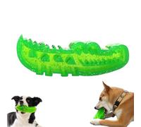 Générique Slow Feed Chew and Fetch Crocodile, Dog Slow Feeder Puzzle Toy, Alligator Treat Dispensing Dog Toys Keep Them Busy, for Large, Medium & Small Dogs Teeth Cleaning (Large)