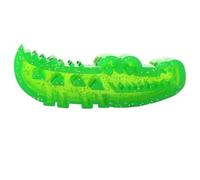 Générique Slow Feed Chew and Fetch Crocodile, Dog Slow Feeder Puzzle Toy, Bite and Brush Dental Toy, Alligator Dog Toy for Large, Medium & Small Dogs Teeth Cleaning (Green,Large)