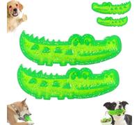 Générique Slow Feed Chew and Fetch Crocodile, Dog Slow Feeder Puzzle Toy, Crocodile Dog Toy, Snack Stash & Play, Medium Small Dogs Bite Brush Teeth Cleaning Chewing Training (Large*2)