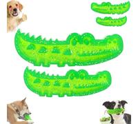 Générique Slow Feed Chew and Fetch Crocodile, Dog Slow Feeder Puzzle Toy, Crocodile Dog Toy, Snack Stash & Play, Medium Small Dogs Bite Brush Teeth Cleaning Chewing Training (Small+Large)