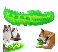 Générique Slow Feed Chew and Fetch Crocodile, Dog Slow Feeder Puzzle Toy, Cute Chew Toys Alligator Treat Dispenser for Medium & Small Dogs Teeth Cleaning (Small)