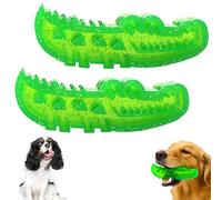 Générique Slow Feed Chew and Fetch Crocodile, Slow Feed Chew and Fetch Crocodile Toy, Alligator Treat Dispensing Dog Toys Keep Them Busy, for Large, Medium & Small Dogs (2Pcs S)
