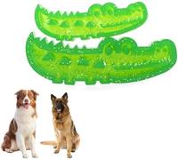Générique Slow Feed Chew and Fetch Crocodile, Slow Feed Chew and Fetch Crocodile Toy, Pets Slow-Feed Chews & Fetchs Crocodiles Dog Toy, Medium & Small Dogs Teeth Cleaning (Small+Large)
